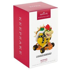 New! Mario Kart Bowser Hallmark Keepsake Ornament 2022 Nintendo Video Games